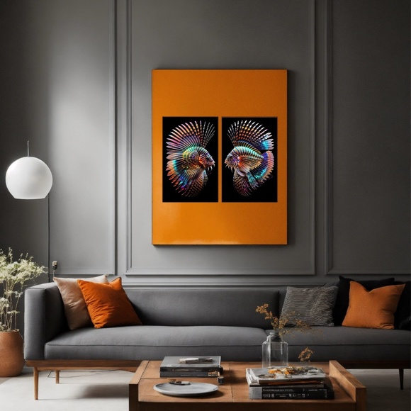 More Mutant Lionfish 13”x19”Fine Art Prints/Only 6 signed and numbered sets made - Picture 2 of 3